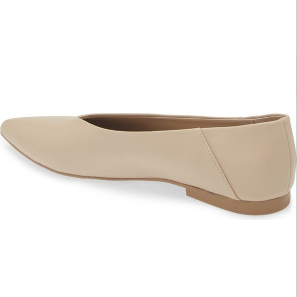Open Edit,Kyler,Pointed Flat,Elegant Beige Women's Flat Shoes,Size 10 New - Picture 2 of 4